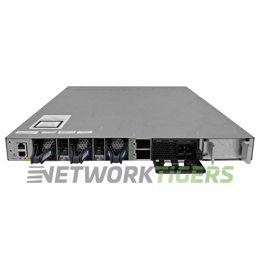 NEW Cisco WS-C3850-48P-S 48x 1GB PoE+ RJ45 1x Expansion Module Slot Switch