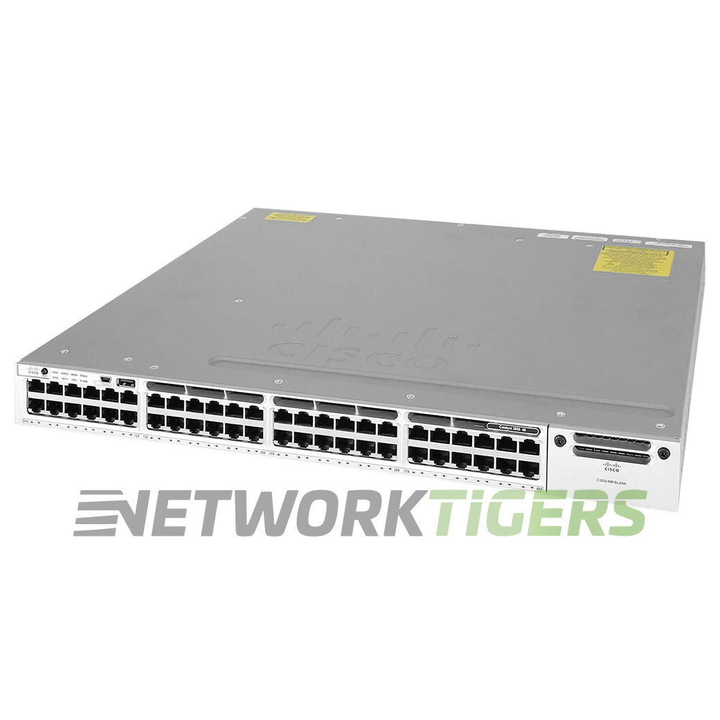 NEW Cisco WS-C3850-48T-E Catalyst 3850 48x 1GB RJ45 1x Module Slot Switch