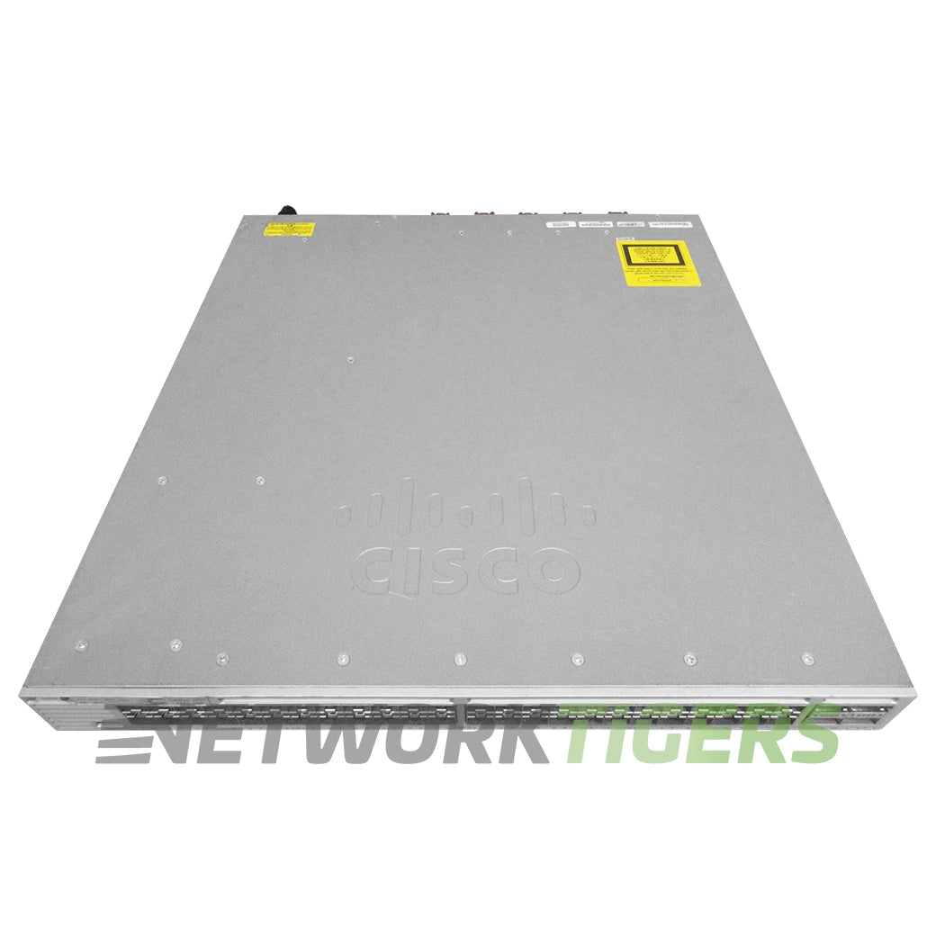 Cisco WS-C3850-48XS-E 48x 10GB SFP+ 4x 40GB QSFP+ F-B Airflow Switch