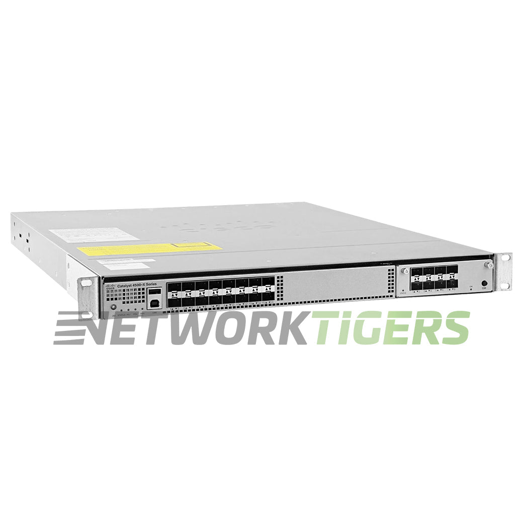 NEW Cisco WS-C4500X-24X-IPB 24x 10GB SFP+ Front-to-Back Airflow Switch