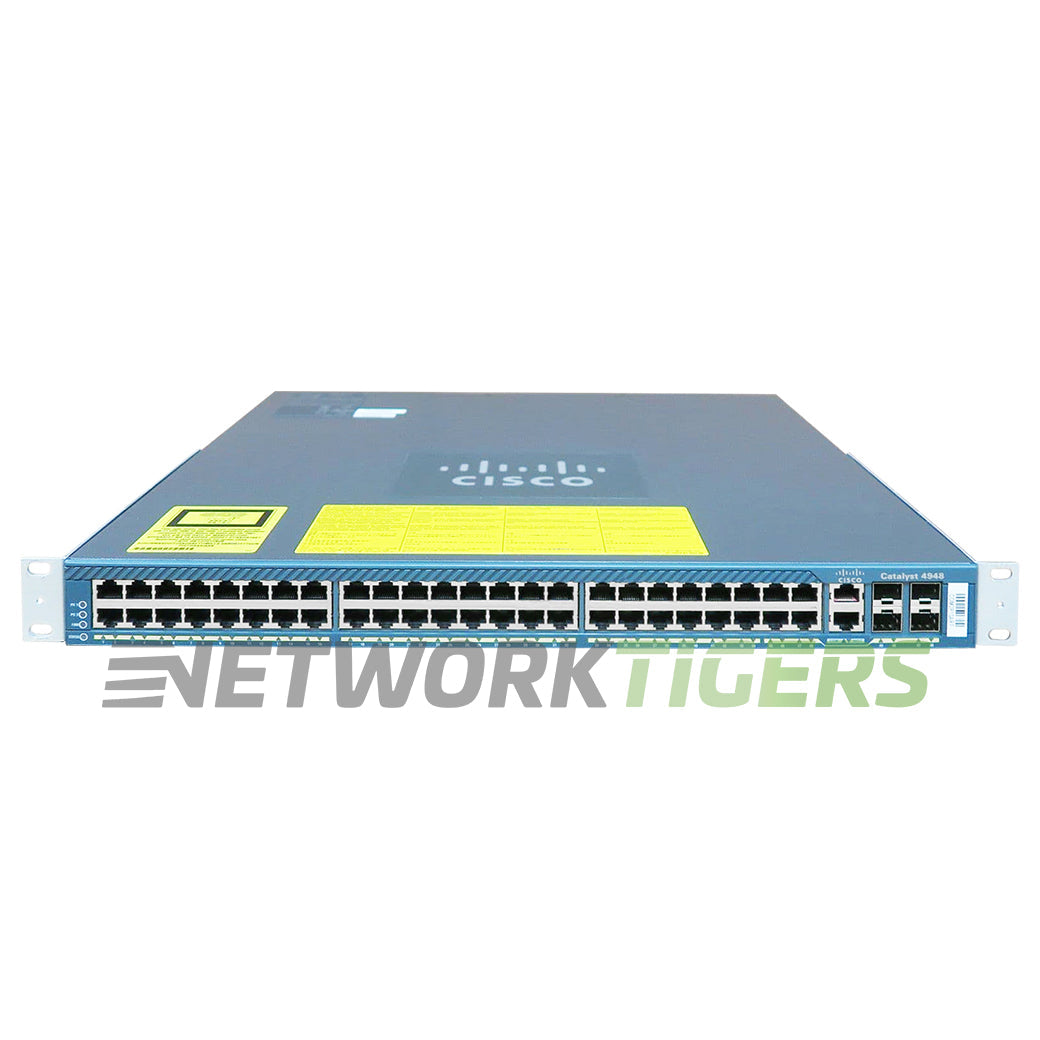 NEW Cisco WS-C4948-S Catalyst 4948 Series 48x 1GB RJ45 4x 1GB SFP Switch