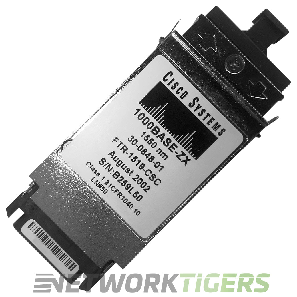 NEW Cisco WS-G5487 1GB BASE-ZX 1550nm SMF Transceiver Module