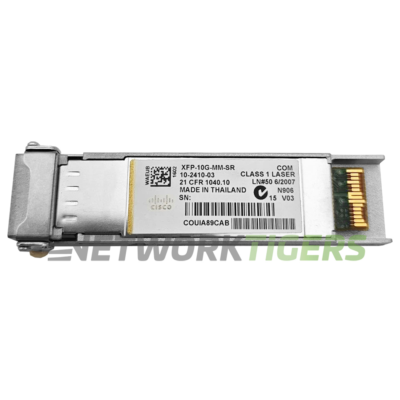 NEW Cisco XFP-10G-MM-SR 10GB BASE-SR 850nm Short Reach MMF XFP Transceiver