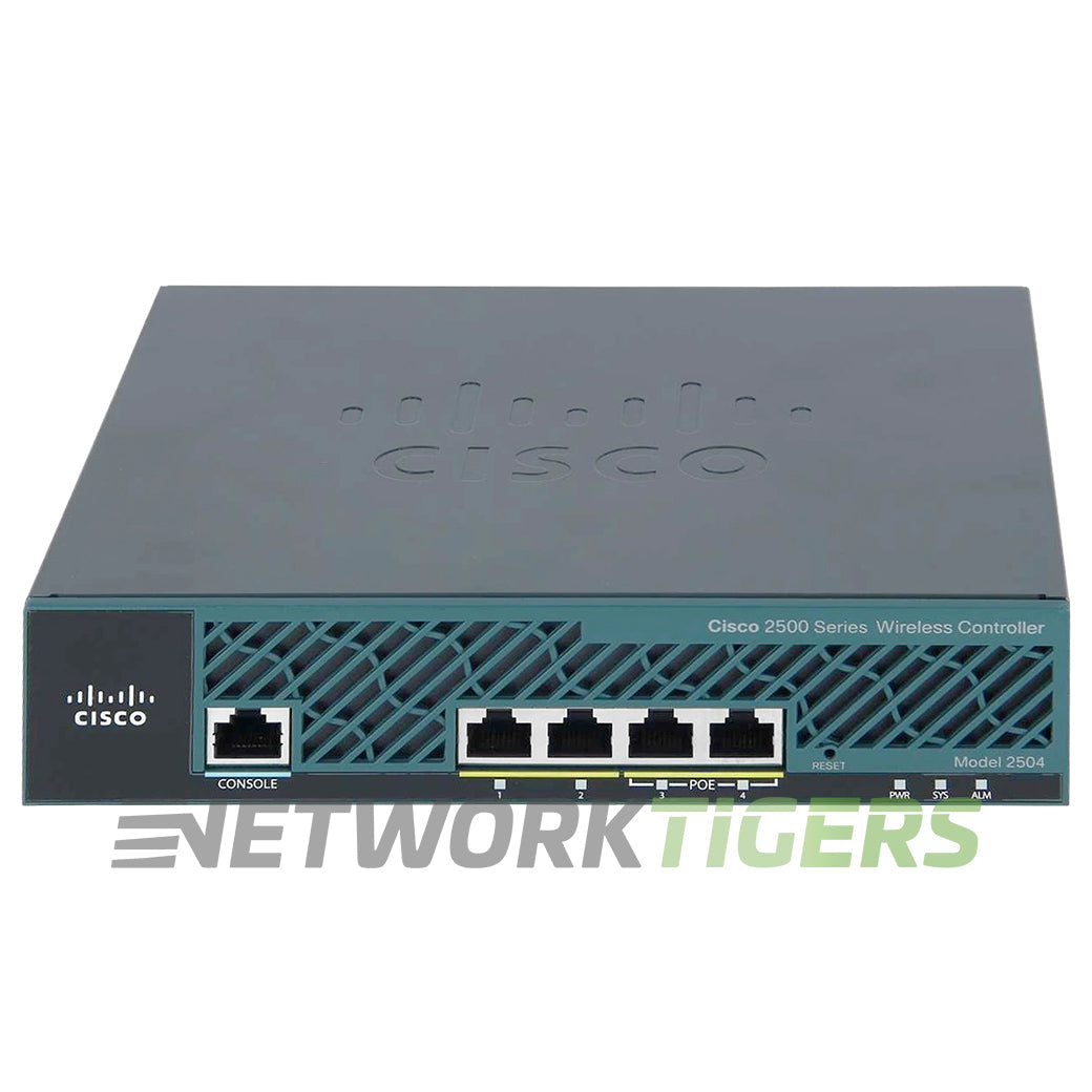 Cisco AIR-CT2504-5-K9 2500 Series 5 Node Wireless Lan Controller