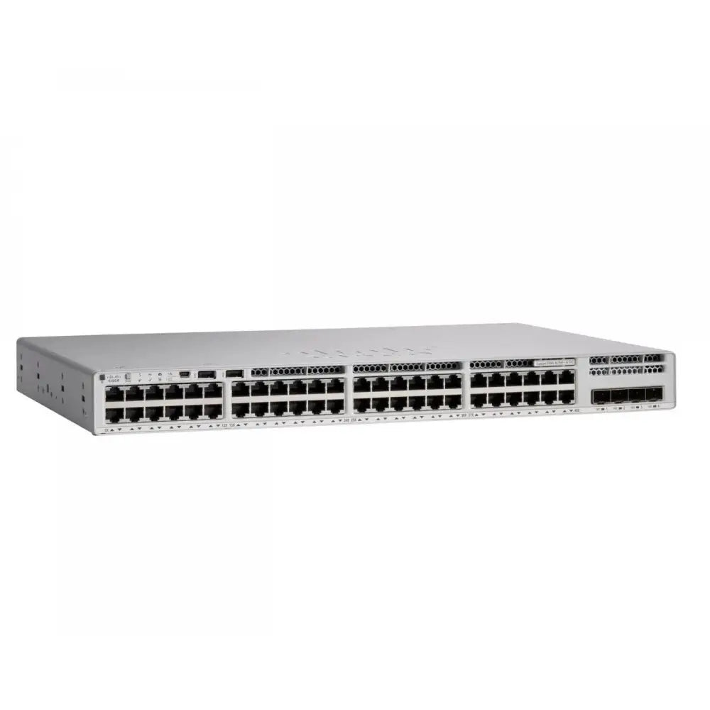 Cisco C9200L-48PXG-2Y-E Catalyst 9200L 48-Port mGig PoE+ Switch 2x25G Network Essentials - Refurbished