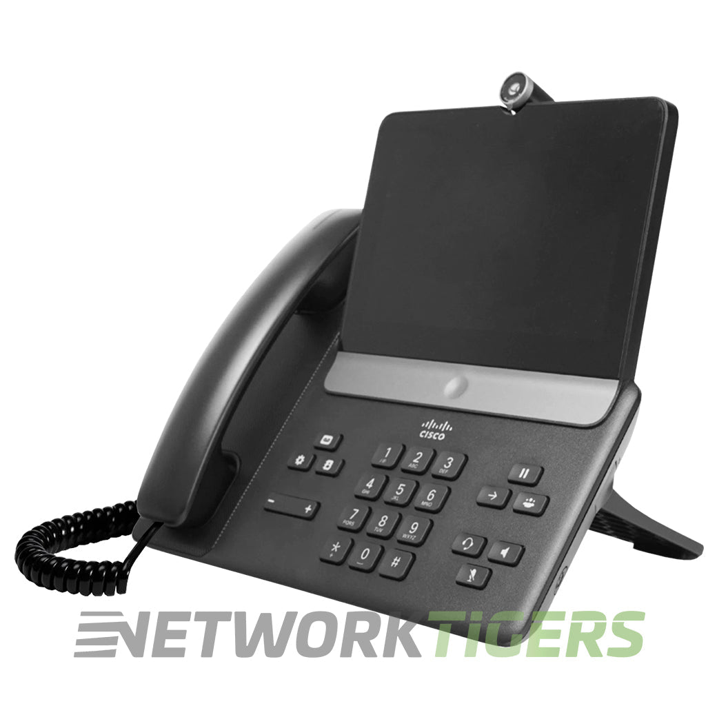 Cisco CP-8875-K9 8875 Series 7-Inch Touch Screen Carbon Black IP Phone