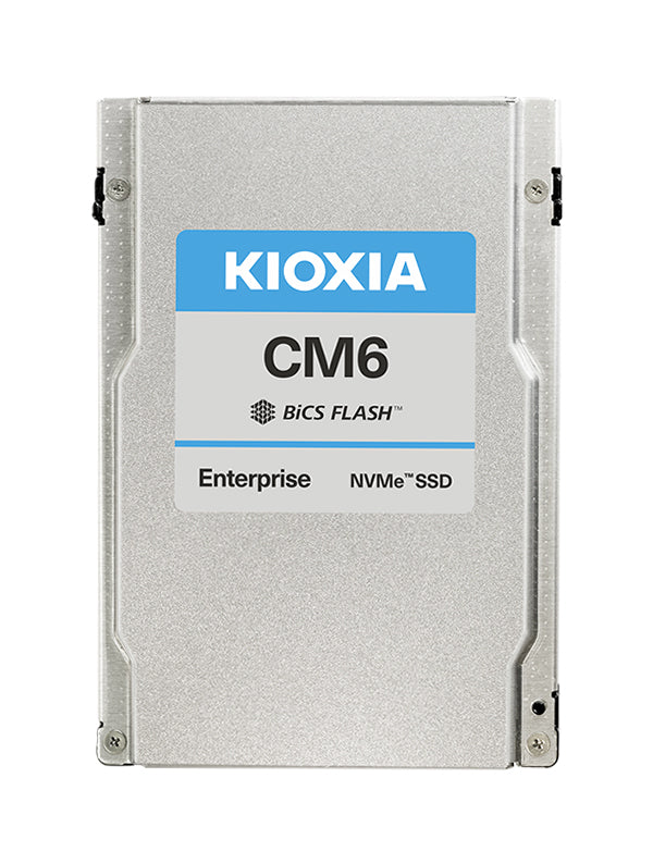 Kioxia CM6 KCM61RUL7T68 7.68TB PCIe Gen 4.0 x4 8GB/s 2.5" Read Intensive SSD