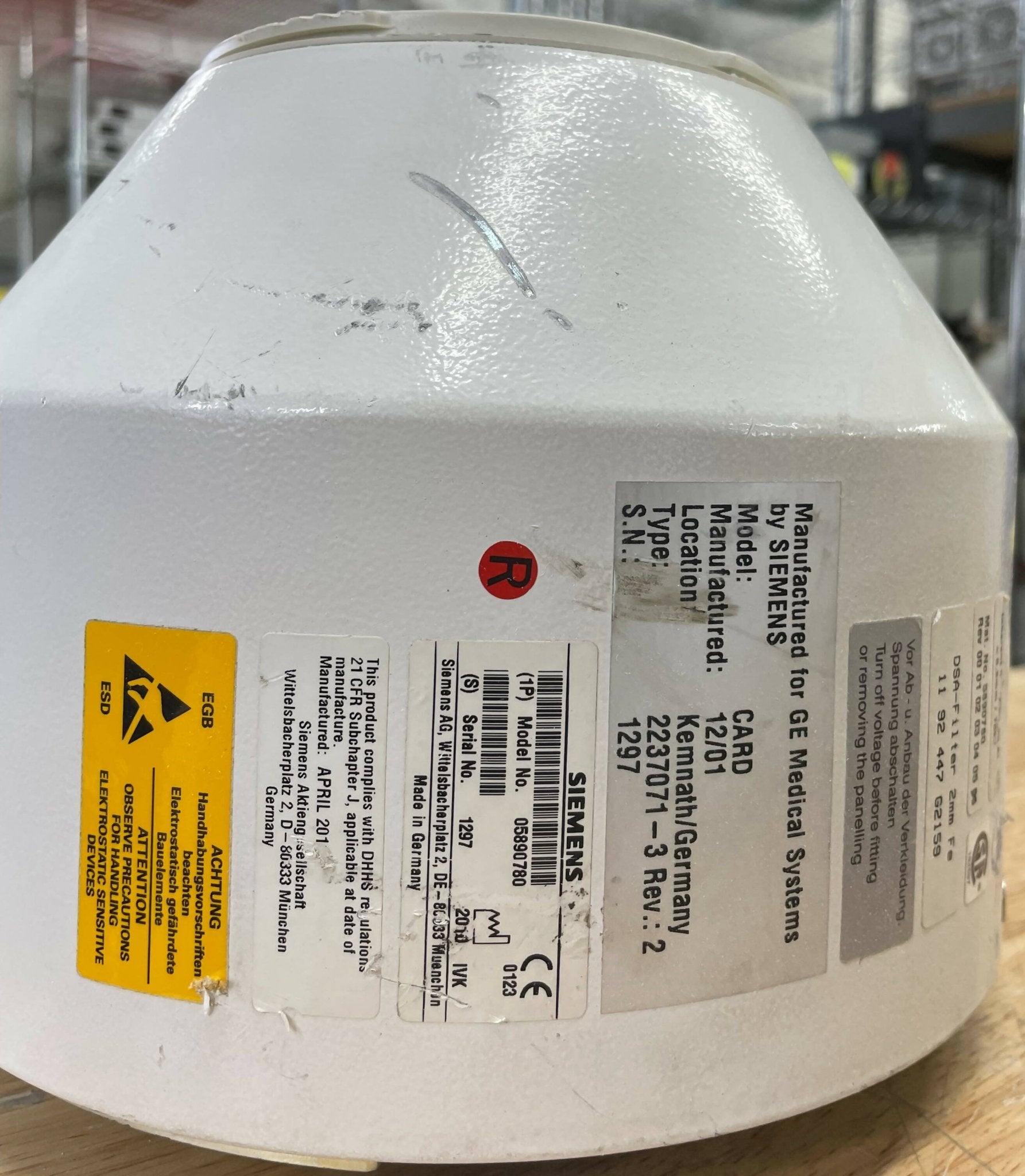 Collimator (05890780/5890780/2237071/-2/-3) Siemens