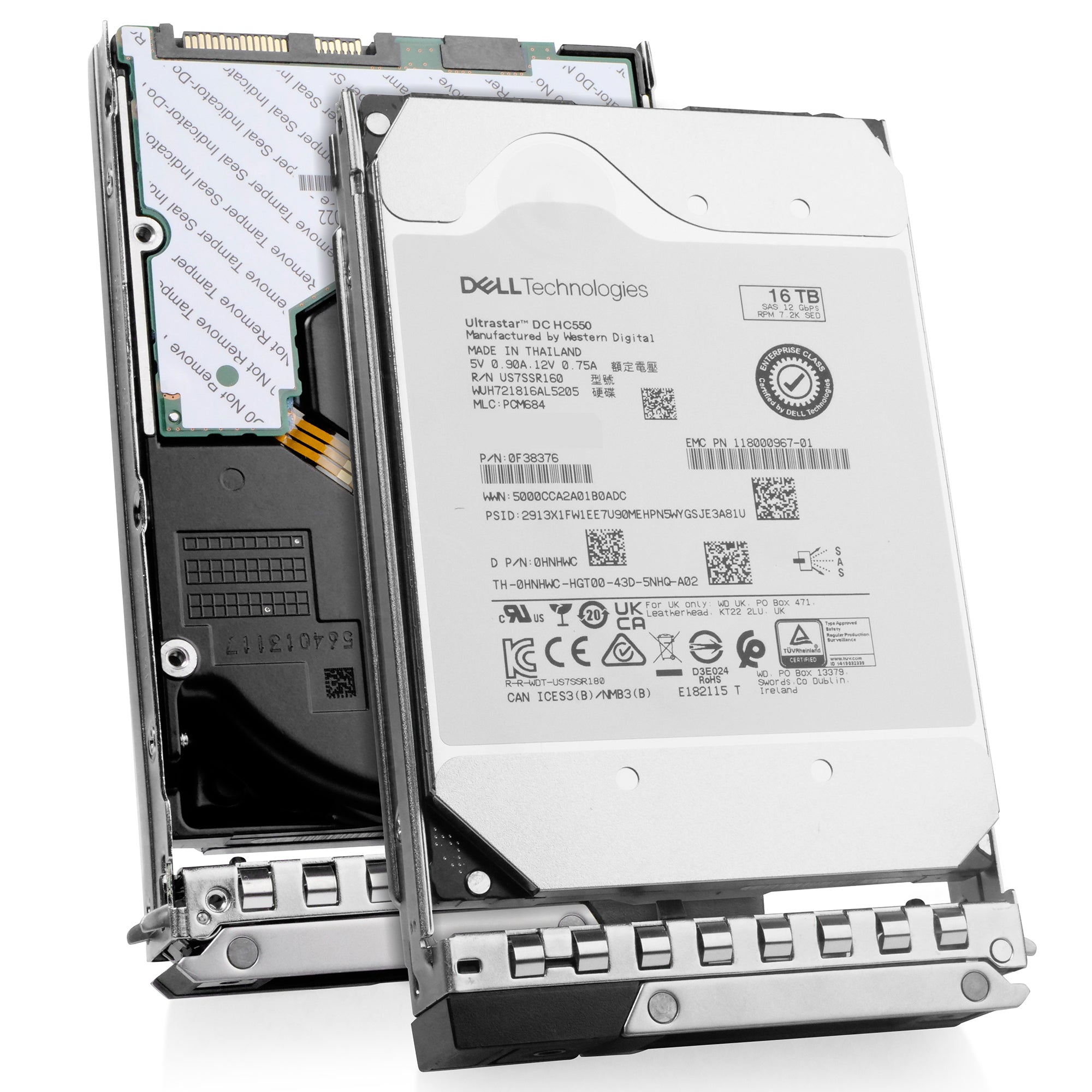 Dell G14 TR0WG 16TB 7.2K RPM SAS 12Gb/s 512e 3.5in Hard Drive