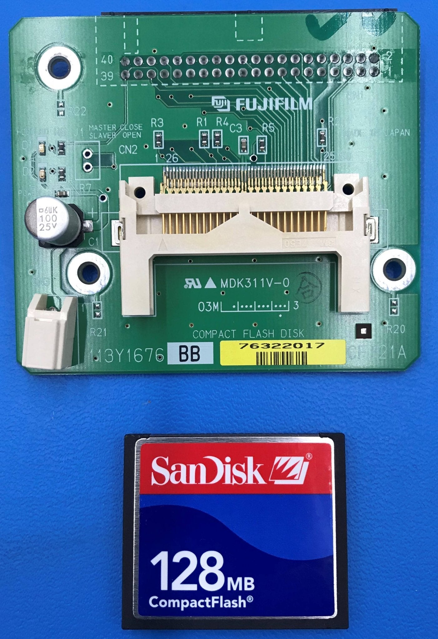 Compact Flash Drive w/PCB (113Y1676BB/CPI21A) FujiFilm