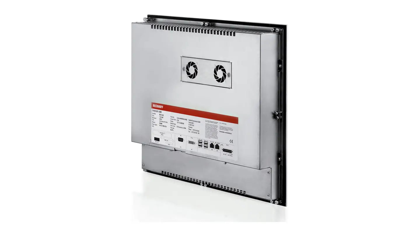 CP6202-0011-0000 | Beckhoff 12" Control Panel PC TFT 800×600 SVGA with Resistive Touch