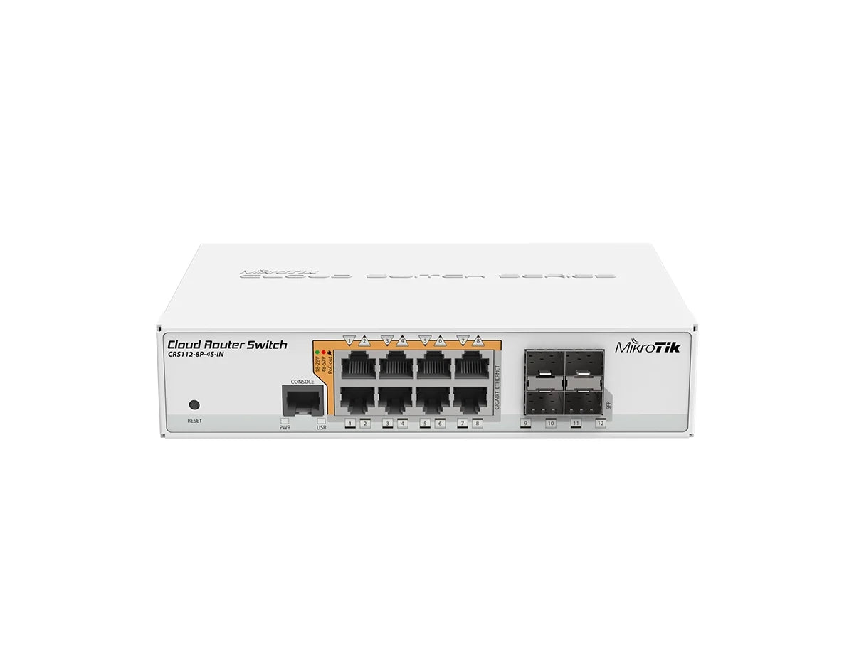 Mikrotik CRS112-8P-4S-IN Switch