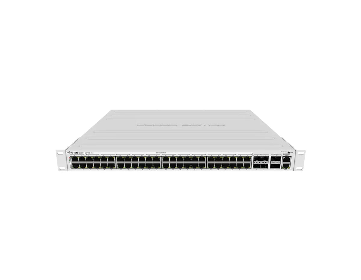Mikrotik CRS354-48P-4S+2Q+RM 48-Port PoE+ Rackmount Switch