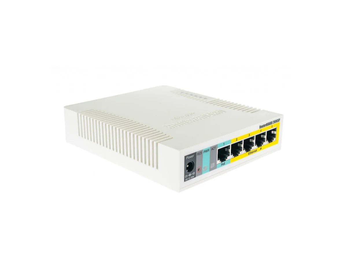Mikrotik CSS106-1G-4P-1S Switch - RB260GSP