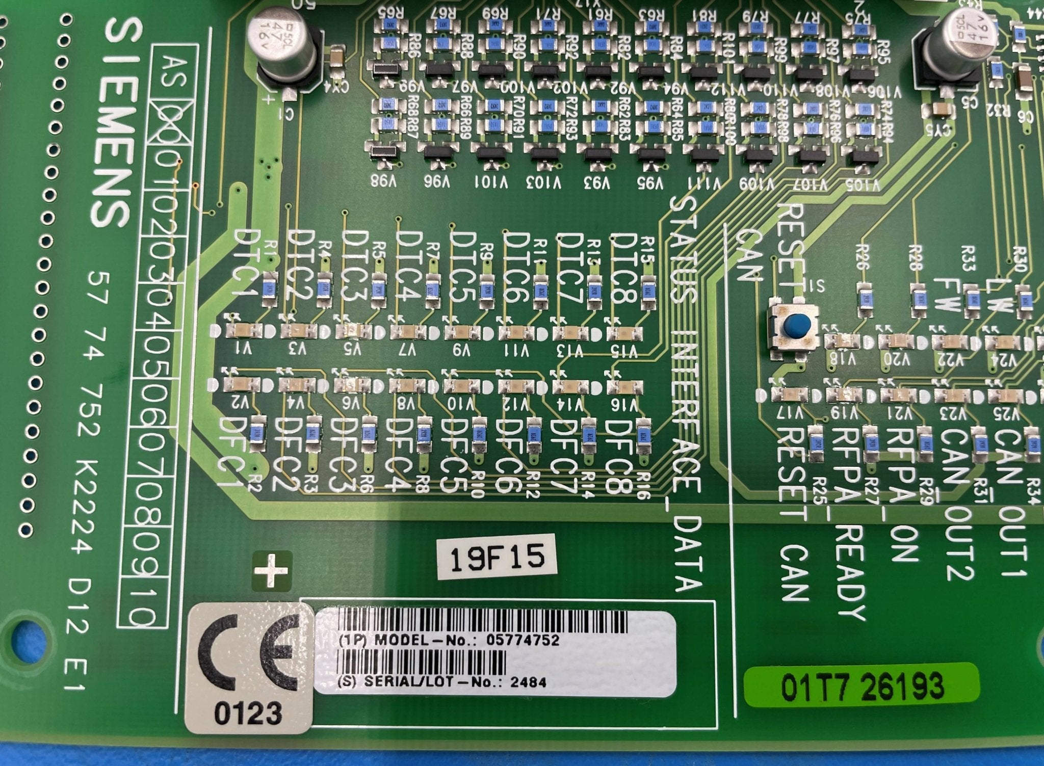 D12 Service Board (05774752/5774758) Siemens