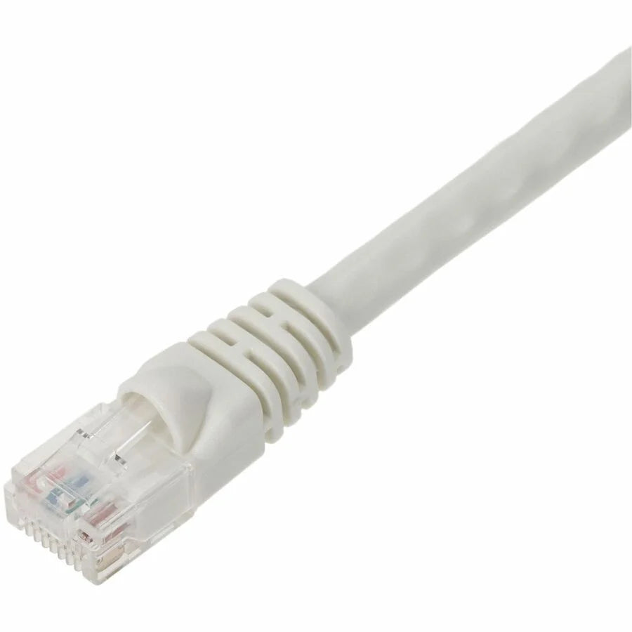 AddOn 6ft White CAT 6A PVC Ethernet Cable Snagless Bubble Boot RJ-45 M/M