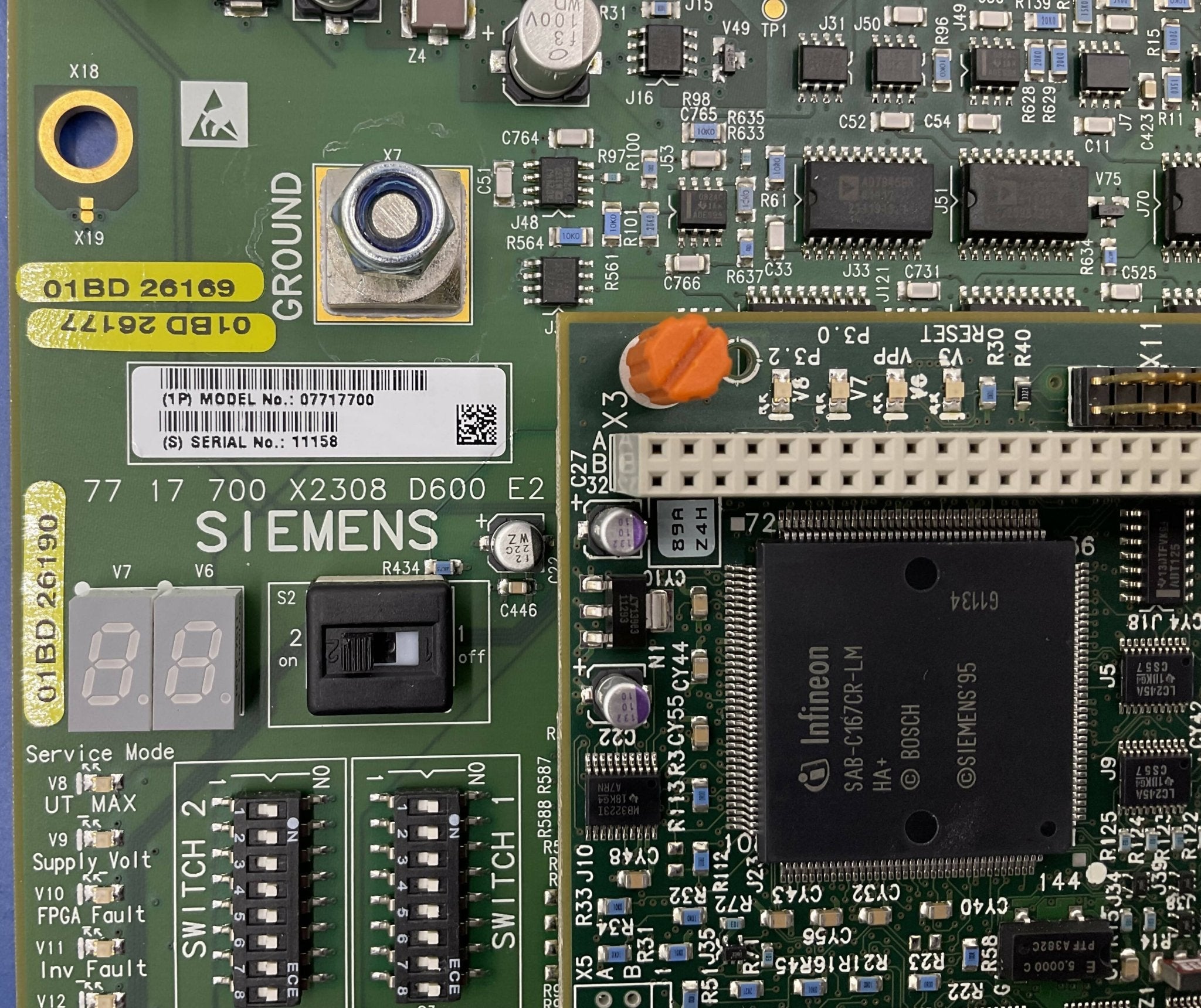 D600 BOARD (07717700/77177) SIEMENS
