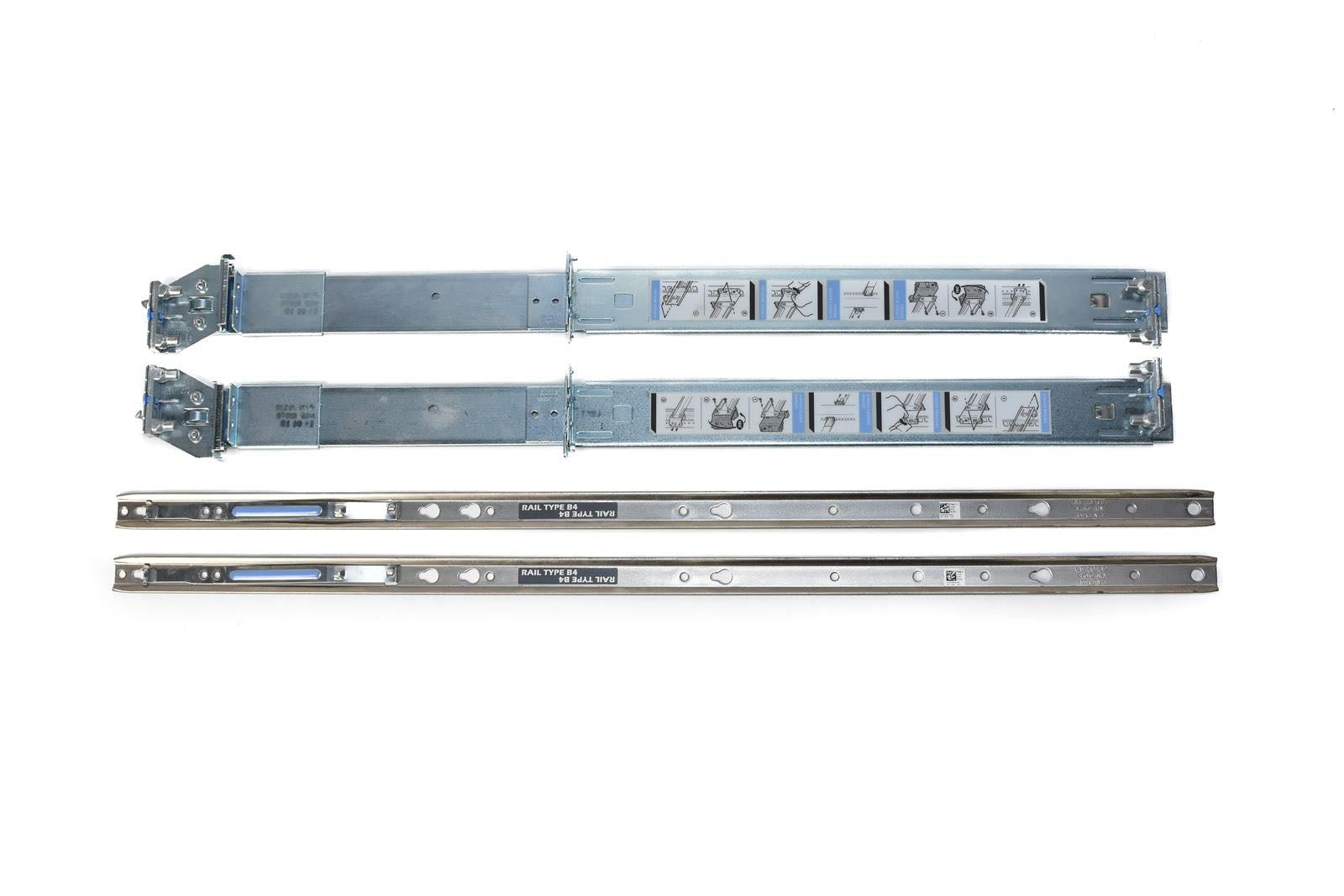 Dell PowerEdge R510 R515 R520 R720 R730 2U Ready Rail Kit (0K085T)