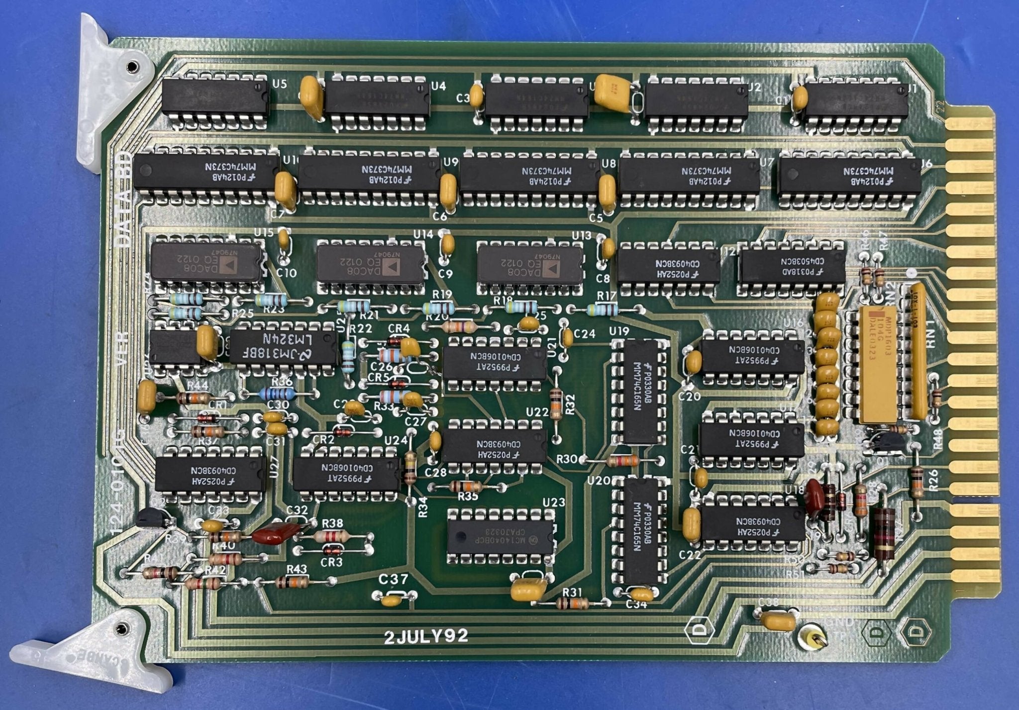 DATA CIRCUIT BOARD (124-0101G) GENDEX/DEL MEDICAL