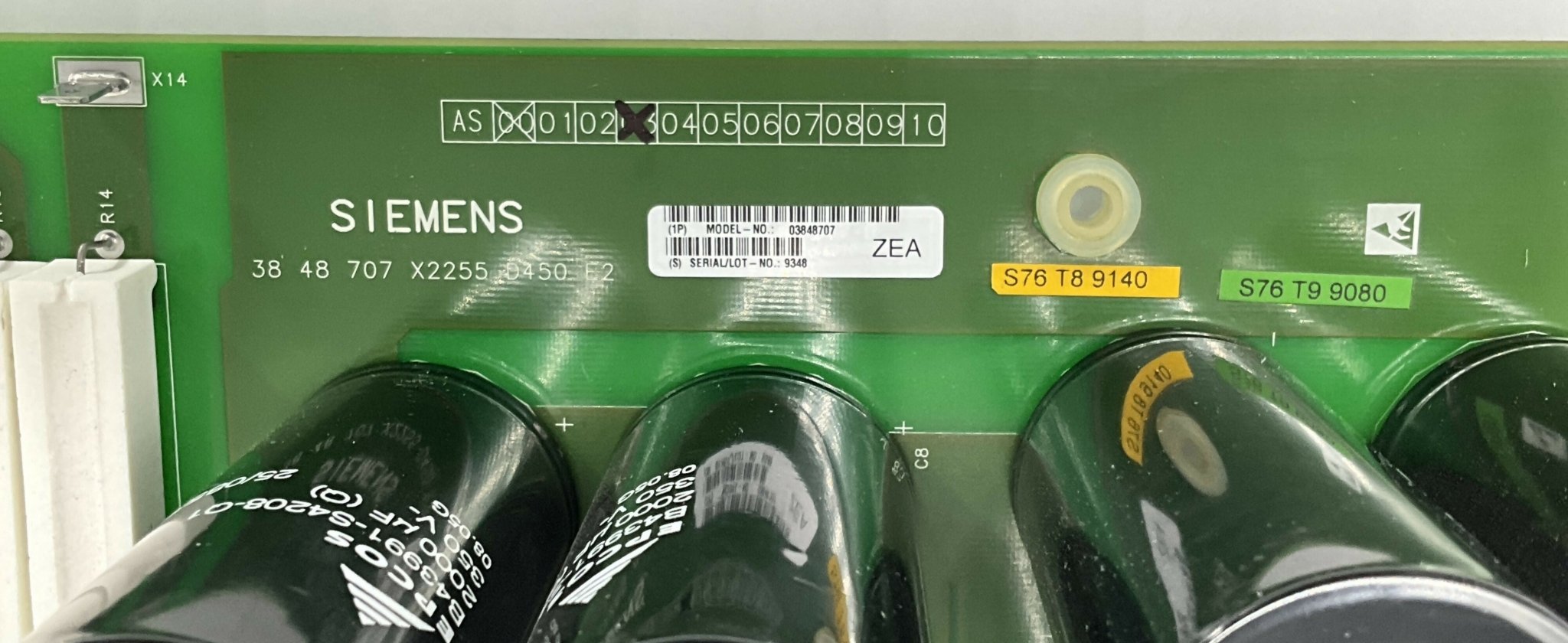 DC POWER STAT D450 PCB (3848707/03848707) SIEMENS