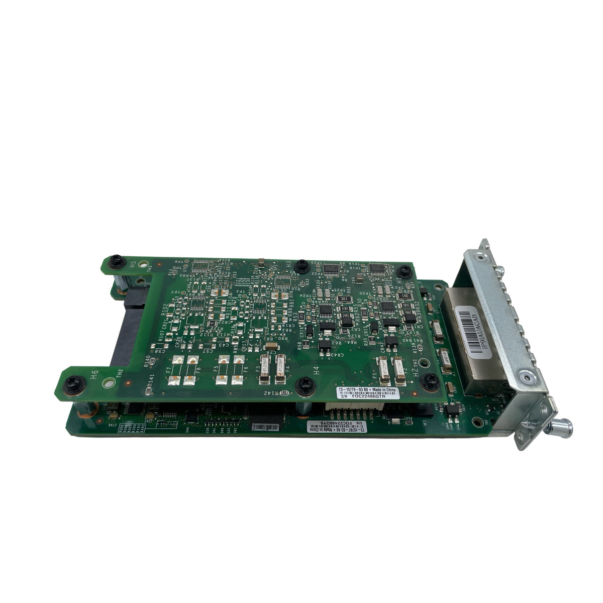 Cisco NIM-4FXO 4-Port Network Interface Module for ISR 4300/4400 (Refurbished)