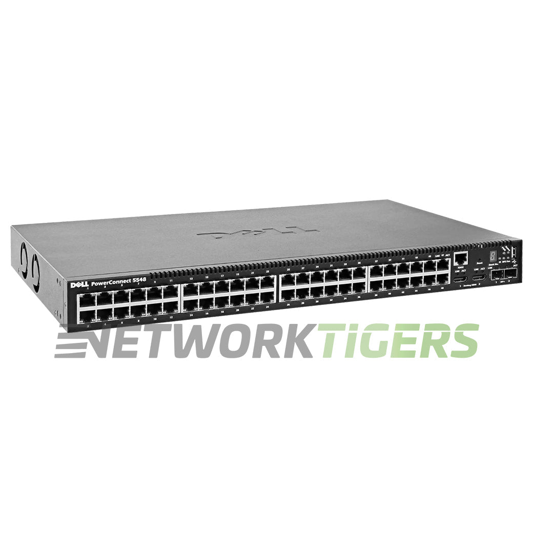Dell 5548 469-3415 PowerConnect 5500 Series 48x 1GB RJ45 2x 10GB SFP+ Switch