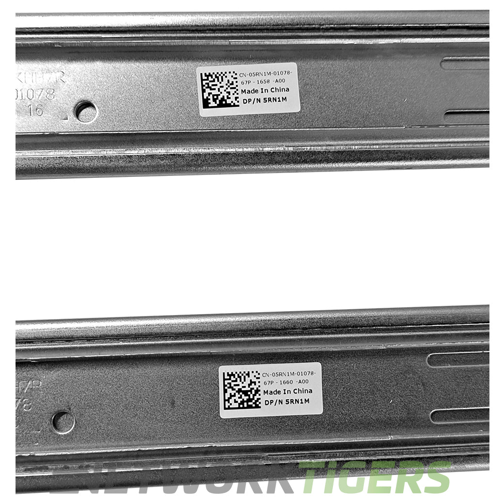 Dell 5RN1M PowerSwitch N2000 N3000 N4000 Outer Rackmount Rails
