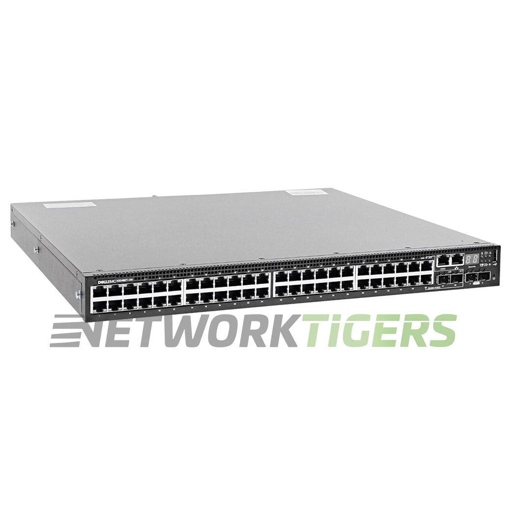 NEW Dell N3048ET-ON 48x 1GB RJ45 2x 10GB SFP+ 2x 1GB Combo Switch