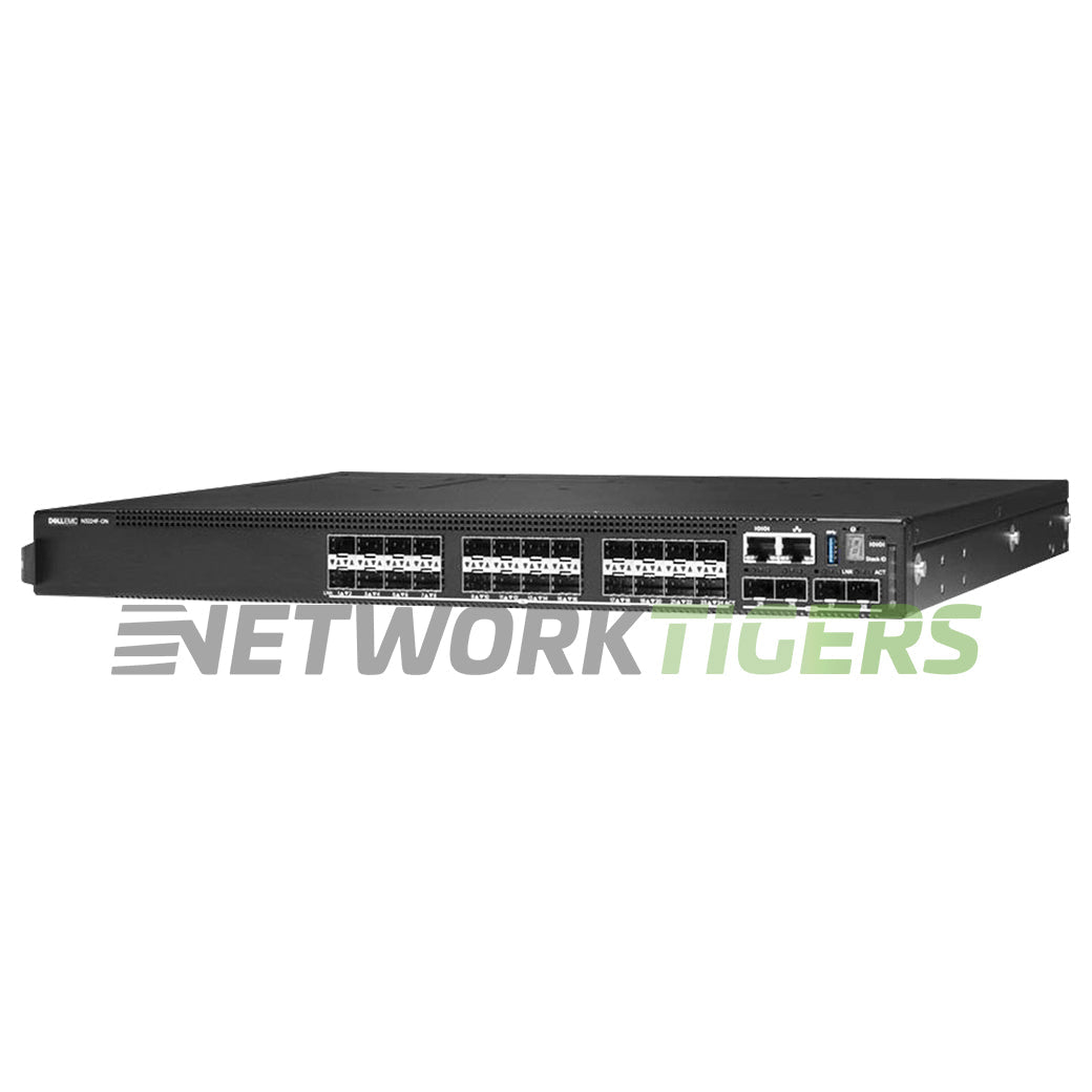 NEW Dell N3224F-ON-RA 24x 1GB SFP 4x 10GB SFP+ 2x 100GB QSFP28 B-F OS6 Switch