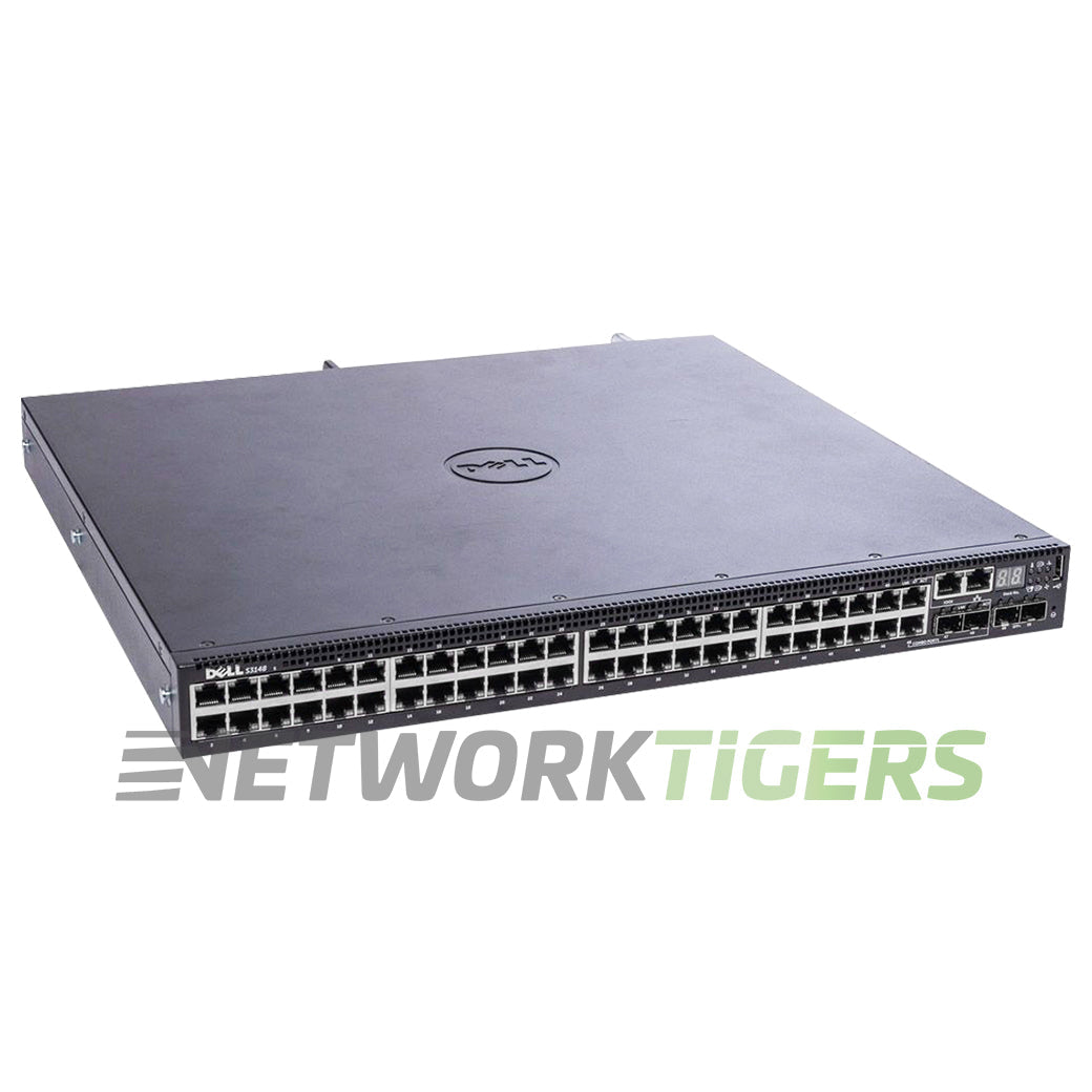 Dell S3148 48x 1GB RJ45 2x 1GB Combo 2x 10GB SFP+ F-B Airflow 210-AIMR Switch