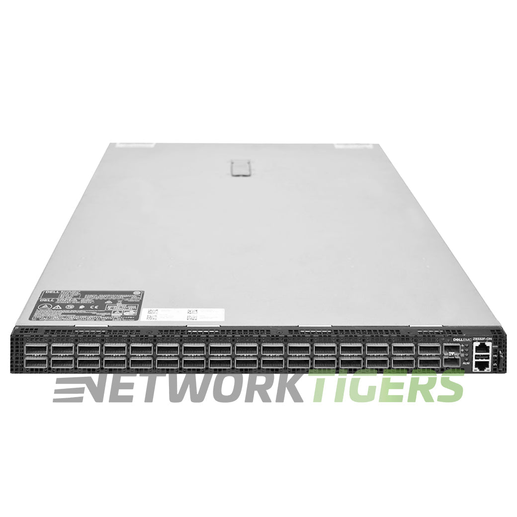 NEW Dell Z9332F-ON Z-Series 32x 400GB QSFP-DD F-B Air (No OS10 Licence) Switch
