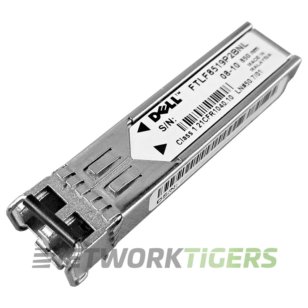 NEW Dell Finisar FTLF8519P2BNL 1GB BASE-SX 850nm 300m SFP Optical Transceiver