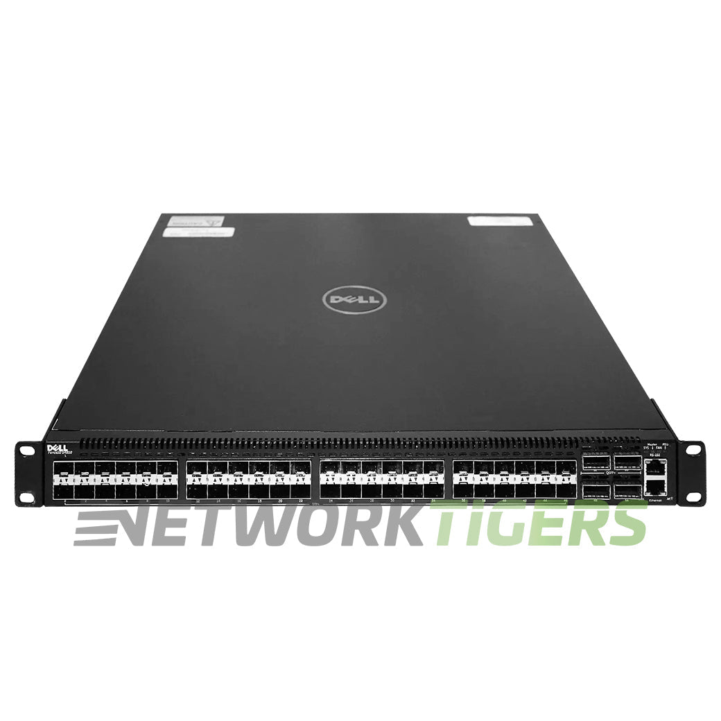 Dell S4810P-AC-R XR65V 48x 10GB SFP+ 4x 40GB QSFP+ Back-to-Front Airflow Switch