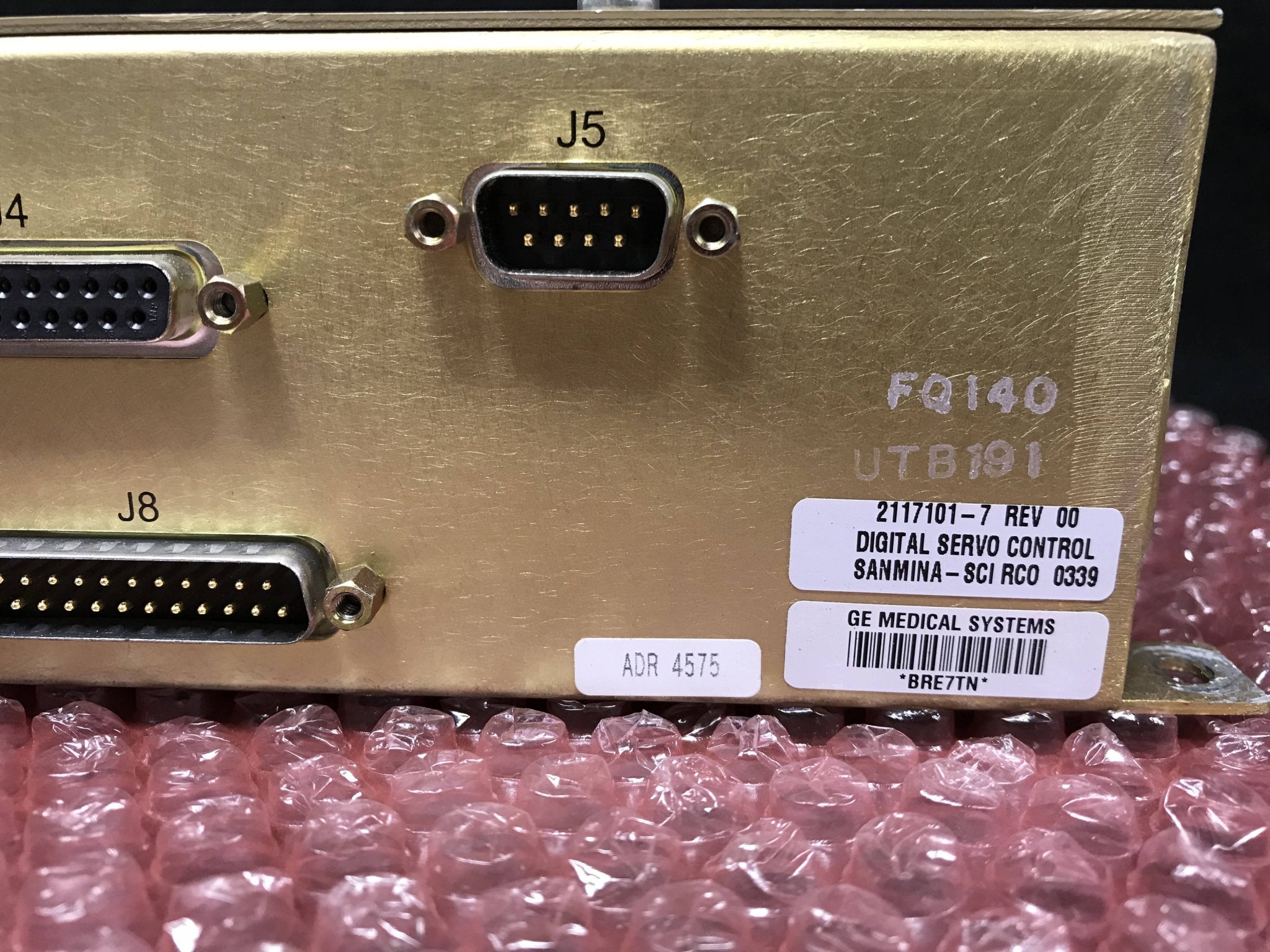 Digital Servo Control (2117101-7 Rev-00)GE Advantx