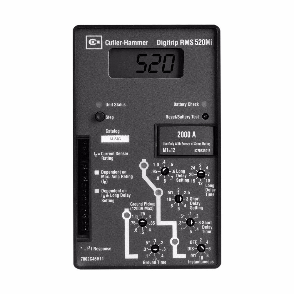Eaton 11ARMLSIA Digitrip 1150+ LSIA Trip Unit with ARMS for Magnum Circuit Breakers