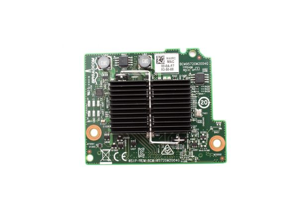 06GRRC - Dell Quad-Ports 1GbE Ethernet PCI-Express 2.1 x1 Blade Network Daughter Card