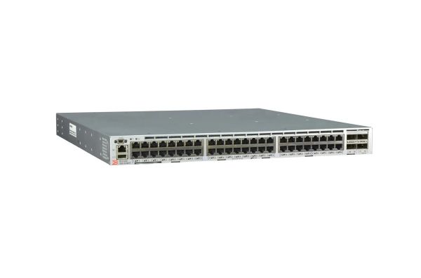 BR-VDX6740T-48-R - Brocade VDX 6740T 48-Ports 10GBASE-T Ethernet Layer 3 1U Rack-mountable Back-to-front Airflow Network Switch