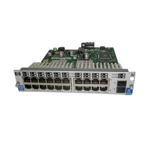J4908A#ABA - HP ProCurve 4100GL 20-Ports 1000Base-T 2 x SFP (Mini-GBIC) GigaBit Ethernet Switch Expansion Module