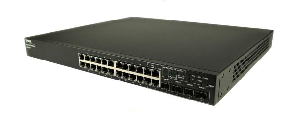 UU867 - Dell PowerConnect PC6224P 24-Port PoE Gigabit Switch