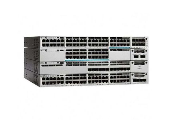 WS-C3850-48T-S - Cisco Catalyst 3850 Series 48-Ports 10/100/1000BASE-T Ethernet Layer 3 Rack-mountable Managed Stackable Switch