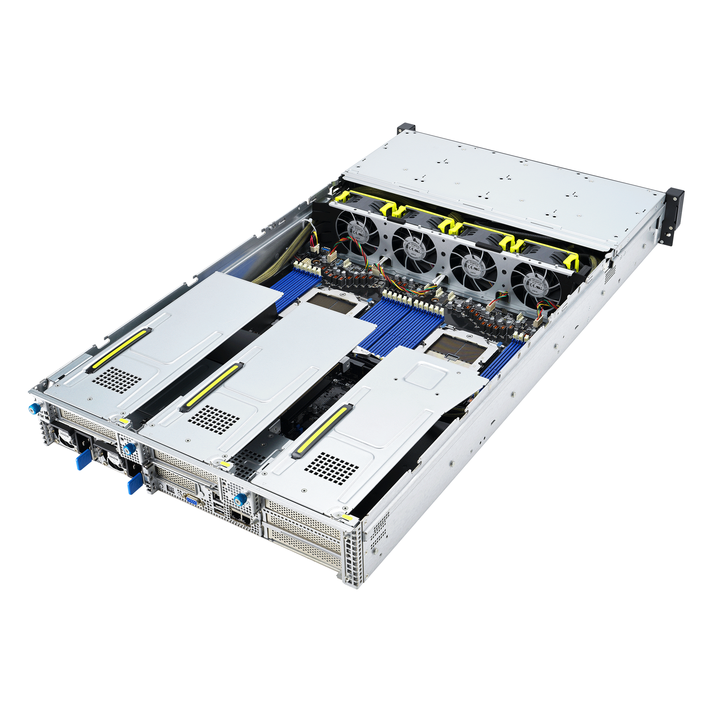 Asus RS720A-E12-RS24U 2U Enterprise Server with 16-Core AMD Epyc 32GB DDR5 – Fully Customizable
