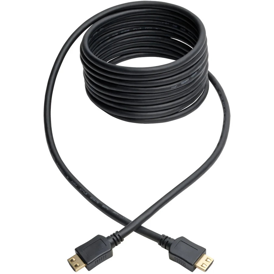 Eaton Tripp Lite Series High-Speed HDMI Cable, Gripping Connectors, 4K (M/M), Black, 16 ft. (4.88 m)