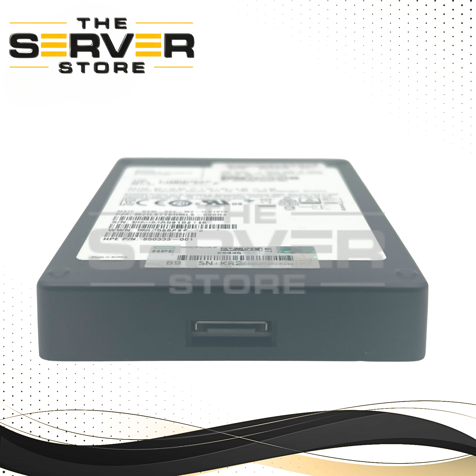 HPE 7.68TB SAS 12G SFF 2.5" SSD Samsung PM1633a Series MZ-ILS7T60 850333-001