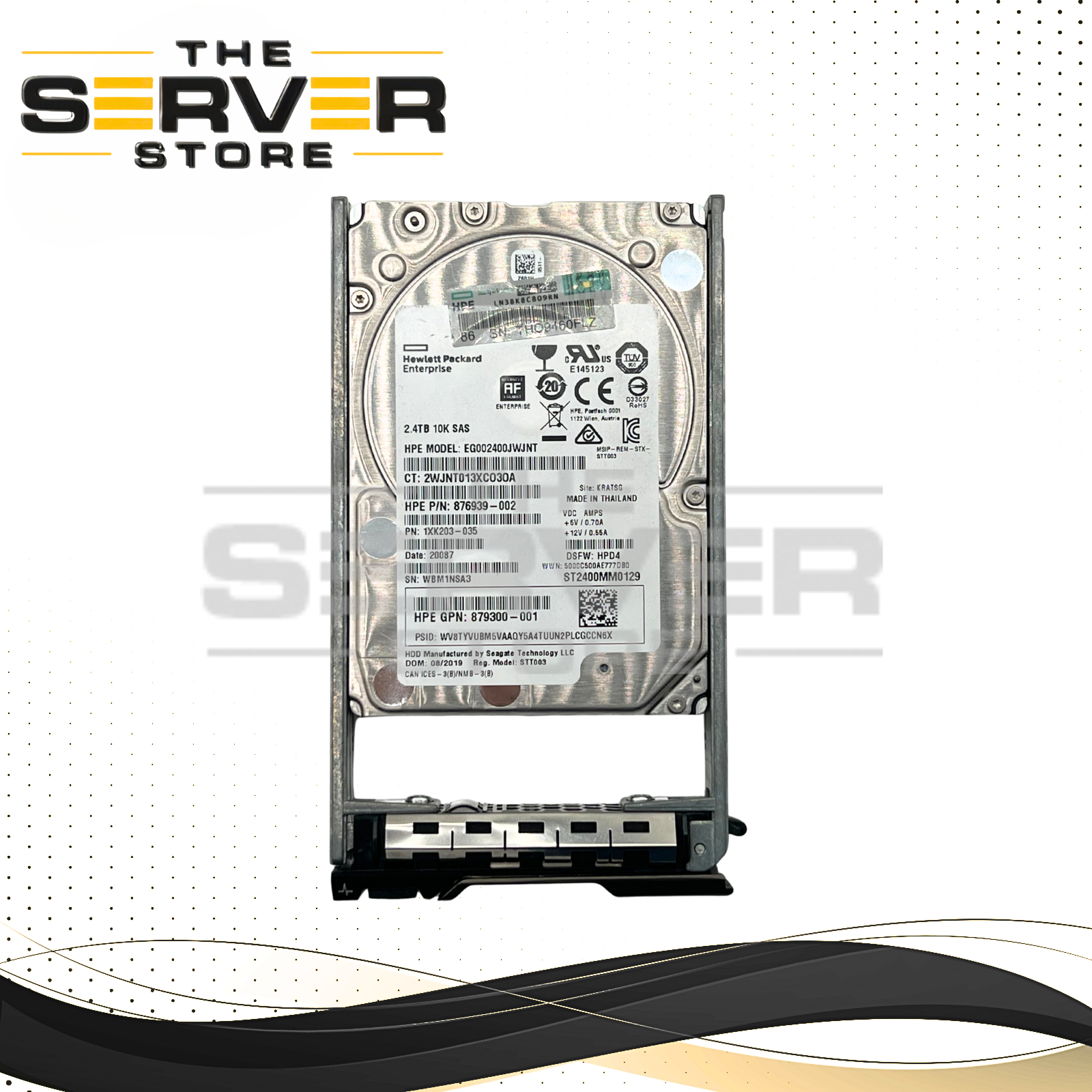 Seagate 2.4TB SAS 12G 10K SFF 2.5" HDD Dell PowerEdge Server Gen 11 Gen 12 Gen 13 Gen 14