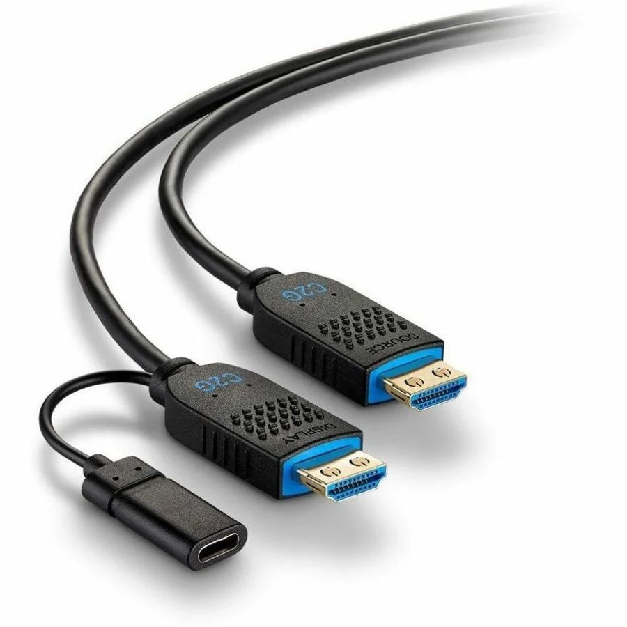 C2G Performance Series 20ft High Speed HDMI Active Optical Cable - 4K HDMI AOC Cable - Plenum Rated - HDMI 2.0 - 60Hz