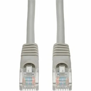 AddOn 7ft Gray CAT 6A PVC Ethernet Cable Snagless Bubble Boot RJ-45 M/M