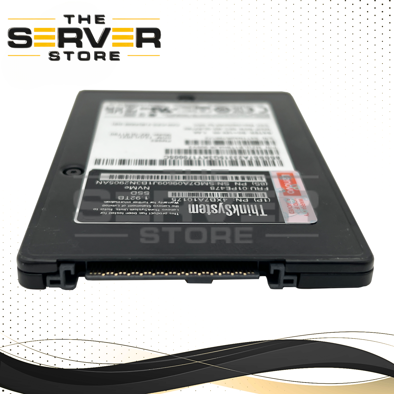 Lenovo 1.92TB NVMe U.2 PCIe 3.0 x4 SFF 2.5" SSD Samsung PM983 MZ-QLB1T90 01PE478
