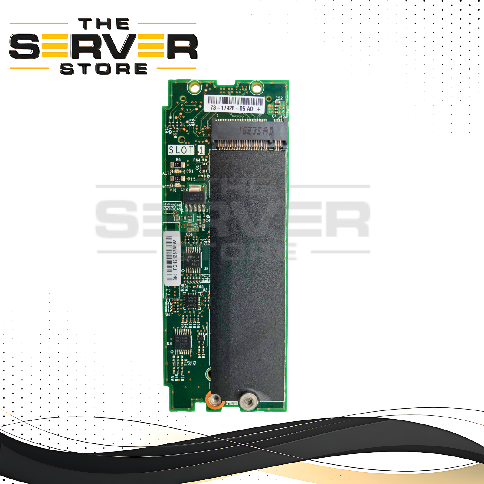 (LOT OF 10) Cisco UCS M5 Server M.2 SAS/SATA SSD Carrier Adapter 73-17926-05 800-46240-01
