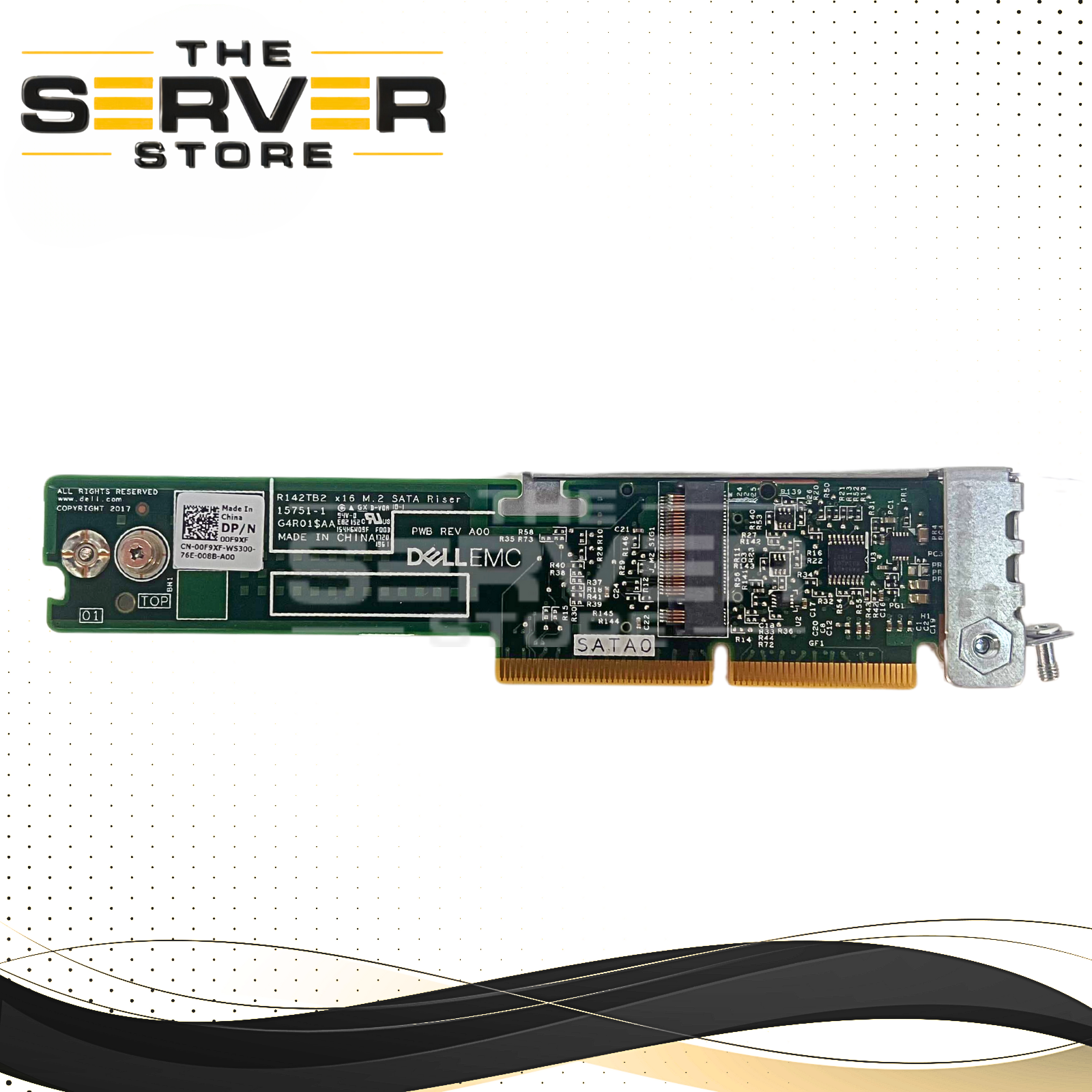 Dell PowerEdge C6420 M.2 x16 Riser Card 00F9XF 0F9XF
