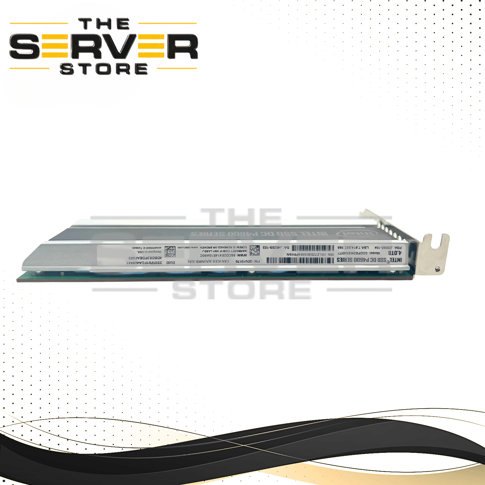 Intel 4TB NVMe MU PCIe Gen 3.0 x4 HHHL Add-in Card (AIC) SSD DC P4600 Series SSDPEDKE040T7